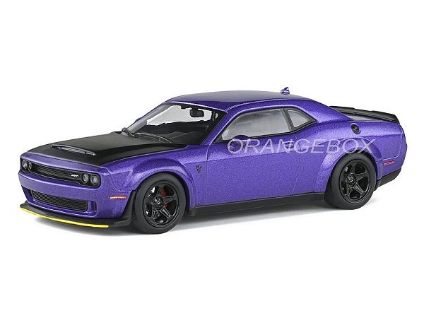 Dodge Challenger Demon 2018 1:43 Solido Violeta