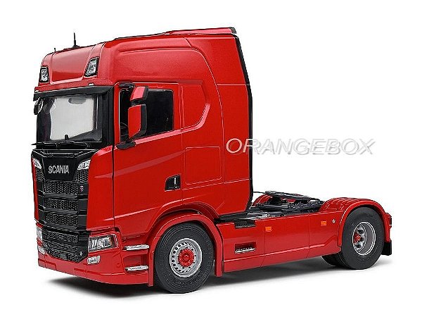 Scania S581 Highline 2021 1:24 Solido Vermelho