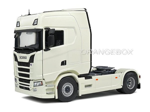 Scania S580 Highline 2021 1:24 Solido Branco