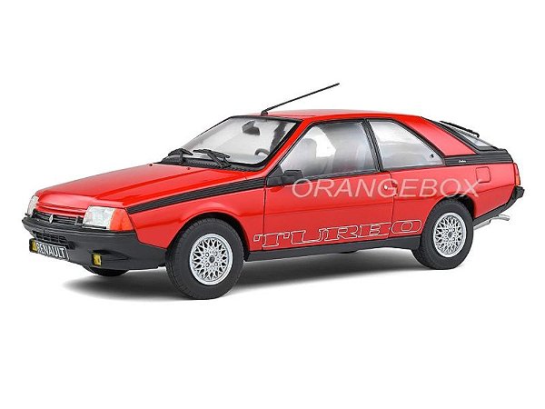 Renault Fuego Turbo 1980 1:18 Solido Vermelho