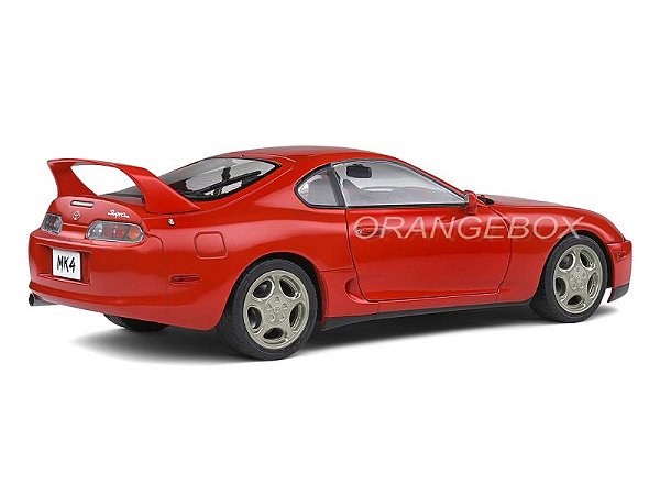 *** PRÉ-VENDA *** Toyota Supra Mk.4 (A80) 1993 1:18 Solido Vermelho