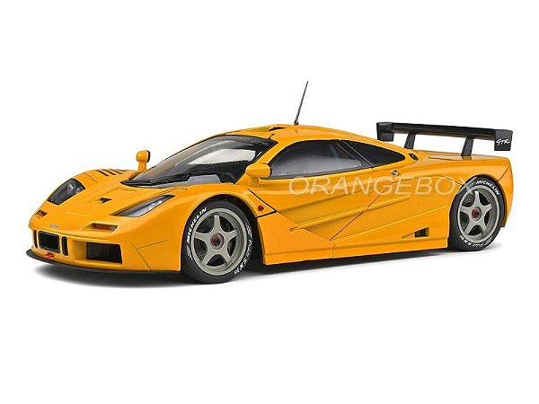 McLaren F1 GT-R 1996 1:18 Solido Laranja