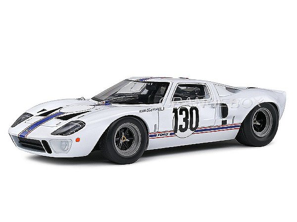 Ford GT40 MK.1 Targa Florio 1967 1:18 Solido Branco
