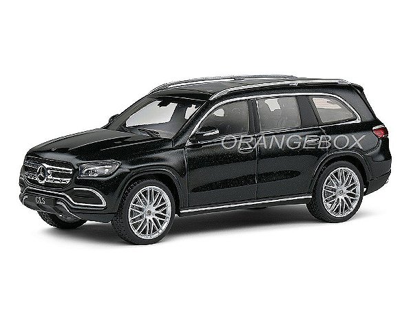 Mercedes Benz GLS c/ Rodas AMG 1:43 Solido Preto