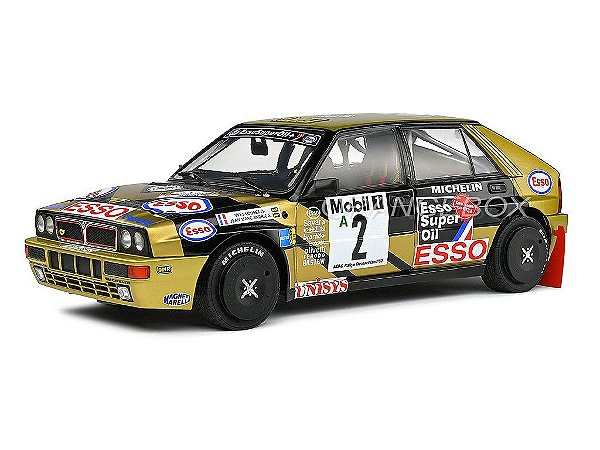 Lancia Delta Hf Integrale Adac Rally Deutschland 1989 1:18 Solido