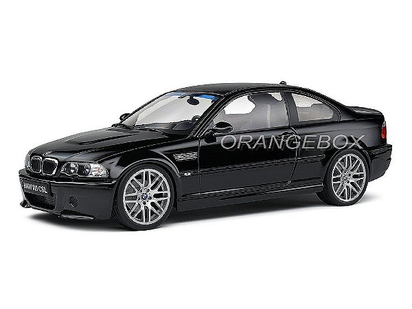BMW E46 CSL Coupé 2003 1:18 Solido Preto