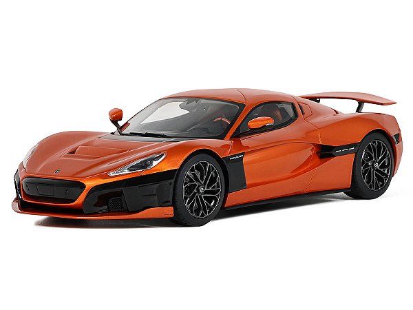 Rimac Nevera 2021 1:18 GT Spirit Laranja