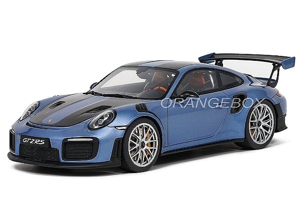 Porsche 911 (991.2) GT2 RS 2021 1:18 GT Spirit Azul