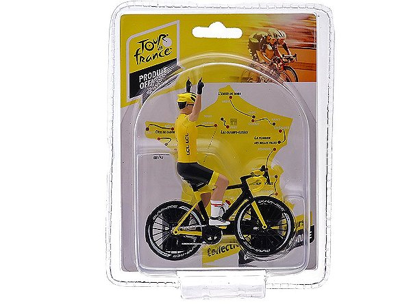 Bicicleta Colnago Tour de France Camisa Amarela Campeão 1:18 Solido