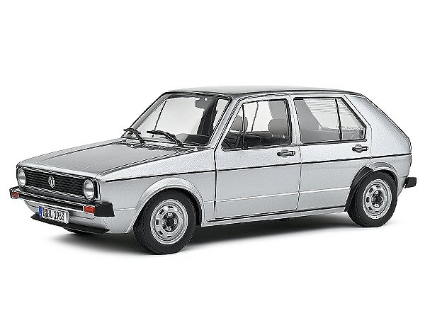 Volkswagen Golf L 1983 1:18 Solido Prata