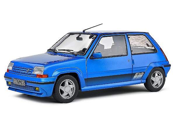 Renault 5 GT Turbo MK2 1989 1:18 Solido Azul