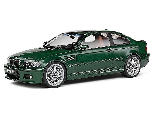 BMW E46 M3 Coupe 2000 1:18 Solido Verde