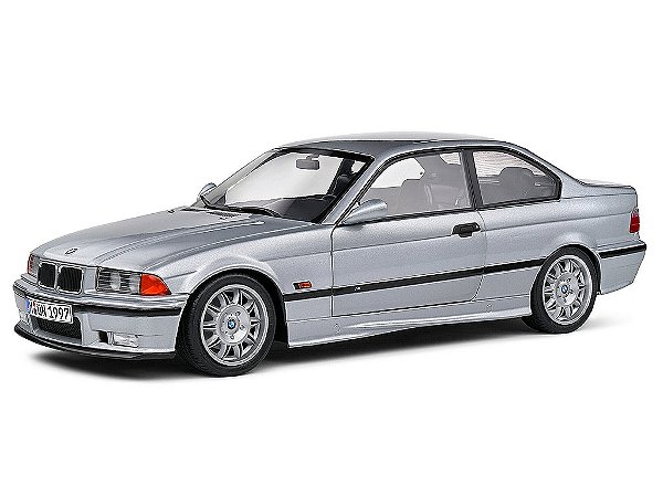 BMW E36 Coupe 1990 1:18 Solido Cinza