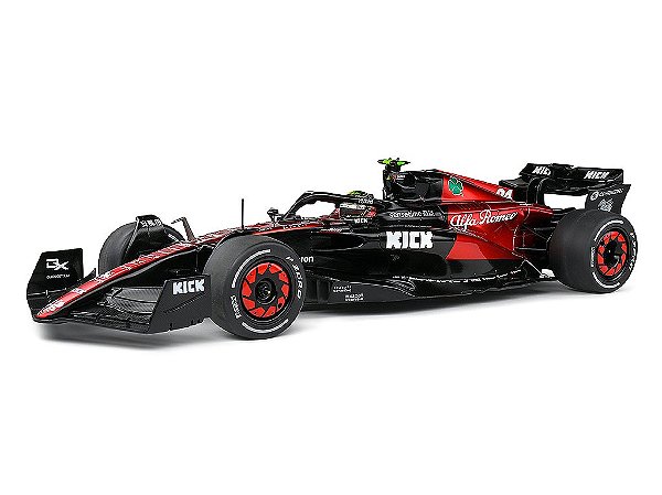 Fórmula 1 Alfa Romeo C43 Zhou Guanyu 2023 1:18 Solido