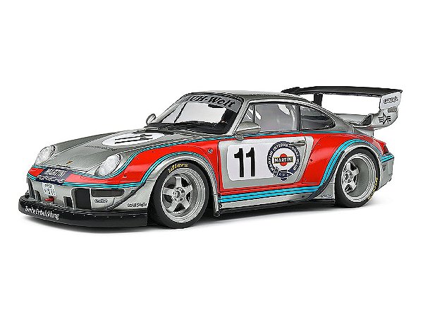 Porsche 911 RWB Bodykit Martini 2020 1:18 Solido