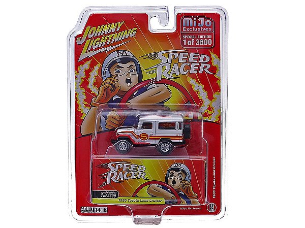 Toyota Land Cruiser 1980 Speed Racer 1:64 Johnny Lightning