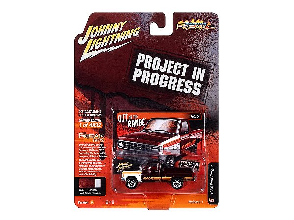 Ford Ranger 1984 Release 1B 2022 1:64 Johnny Lightning  Street Freaks