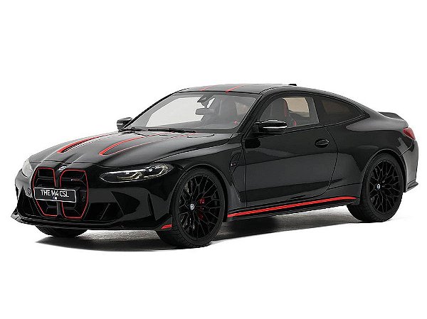 BMW M4 CSL 2022 1:18 GT Spirit Preto