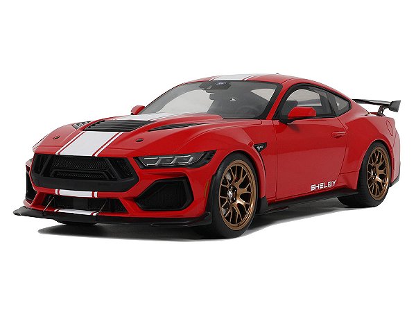 Ford Mustang Shelby GT500 Super Snake 1:18 GT Spirit Vermelho