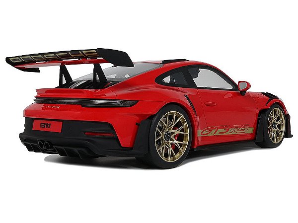 *** PRÉ-VENDA *** Porsche 911 (992) GT3 RS 2021 1:12 GT Spirit Vermelho