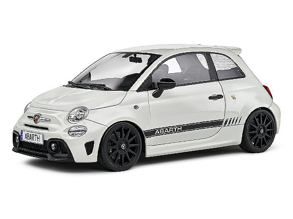 Fiat F595 Abarth Ghiaccio 2022 1:18 Solido Branco