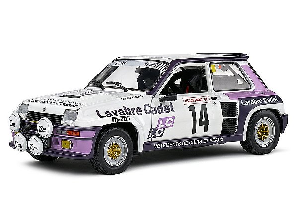 Renault 5 Turbo Rallye Lyon Charbonnière 1983 1:18 Solido