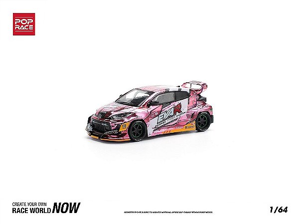 Toyota Yaris GT Eva RT Production Model Custom Type-08 Goodride 1:64 POP RACE - 3