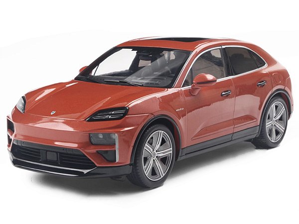 Porsche Macan T 2024 1:18 Solido Laranja