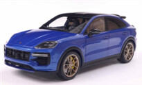 Porsche Cayenne Coupe GT Turbo 2024 1:18 Solido Azul