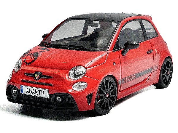 Fiat F595 Abarth 2022 1:18 Solido Vermelho Maranello