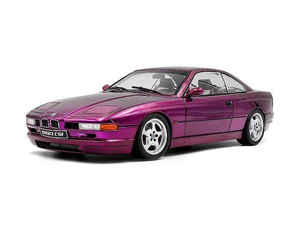 BMW 850 (E31) CSI Daytona Violet 1991 1:18 Solido Purple