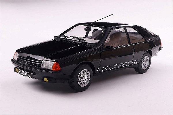 Renault Fuego Turbo 1980 1:18 Solido Preto