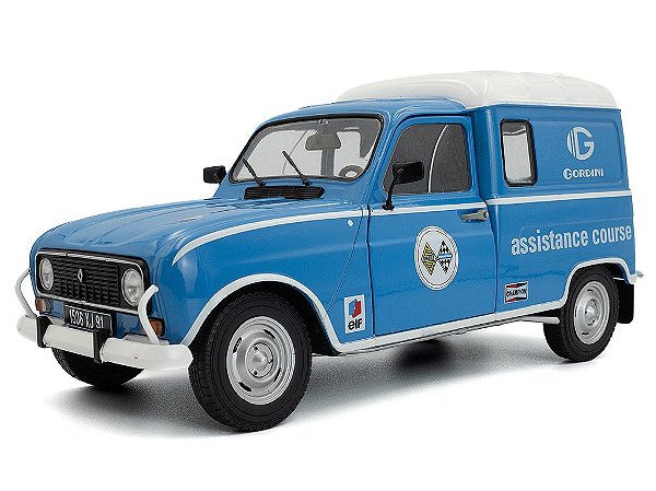 Renault 4LF4 Gordini Service 1976 1:18 Solido Azul