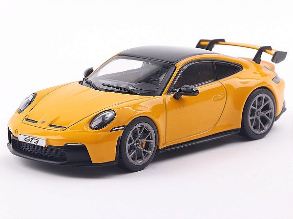 *** PRÉ-VENDA *** Porsche 992 GT3 2021 1:43 Solido Amarelo