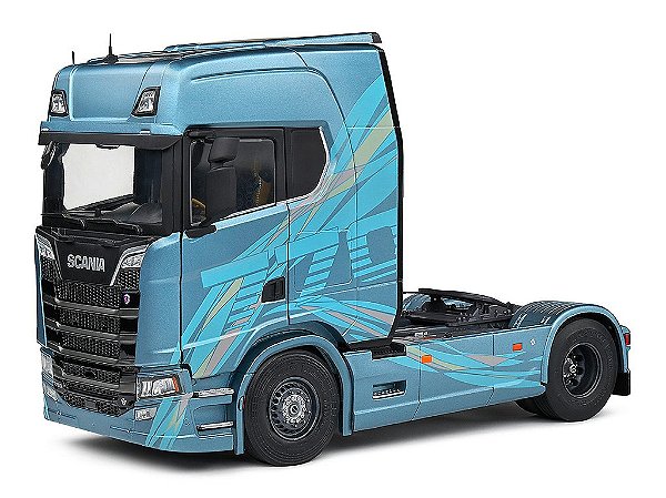 Scania S770 Highline Fross Edittion 2022 1:24 Solido Azul