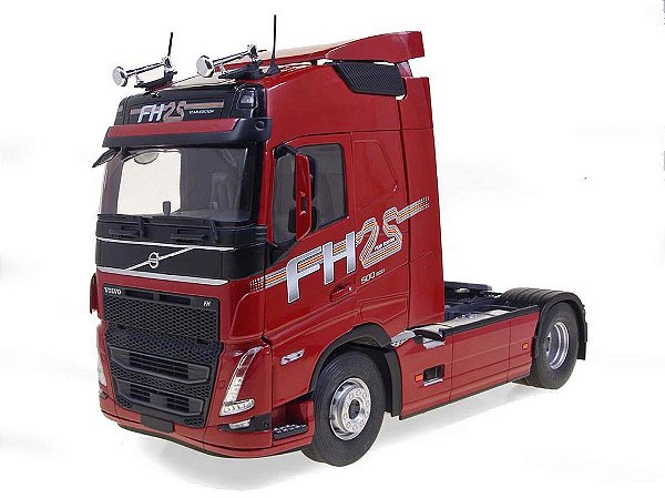 Volvo FH Globetrotter XL Edição 25 Anos 1:24 Solido Vermelho