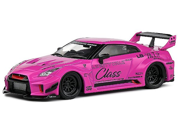Nissan GTR35 Liberty Walk LBWK Silhouette 2019 1:43 Solido Purple