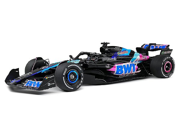 Fórmula 1 Alpine A524 Présentation 2024 Esteban Ocon 1:18 Solido
