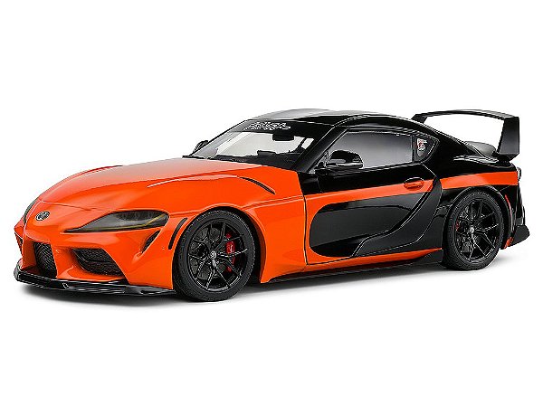 Toyota GR Supra 2024 1:18 Solido Laranja