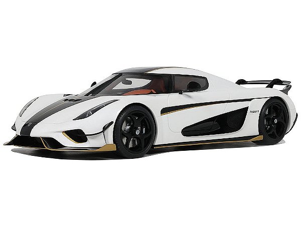 Koenigsegg Regera Record 2023 1:18 GT Spirit Branco