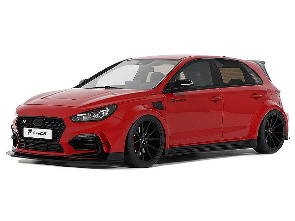 Hyundai I30 N Engine Prior Design 2021 1:18 OttOmobile Vermelho