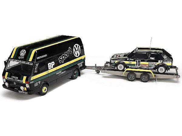 Volkswagen LT35 Van + Golf GTi MK1 GR.2 1:18 OttOmobile
