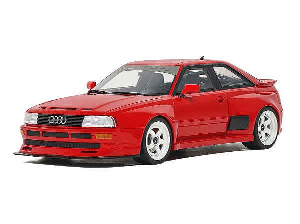 Audi 80 Coupe Prior Design 2021 1:18 OttOmobile Vermelho