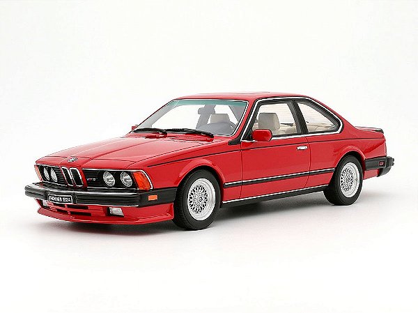 BMW E24 M6 1986 1:18 OttOmobile Vermelho