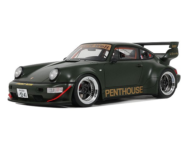 *** PRÉ-VENDA *** Porsche RWB Penthouse 2008 1:18 GT Spirit Verde