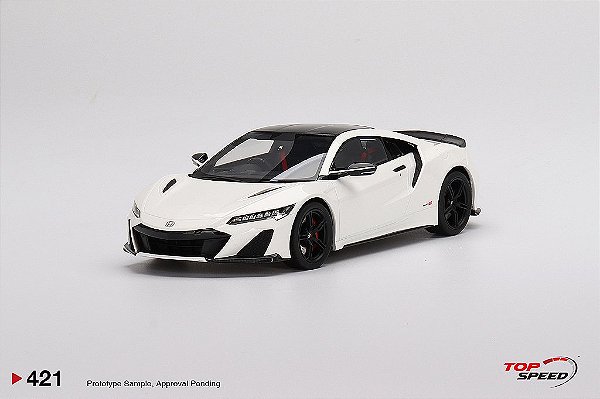 Honda NSX Type S 2022 130R 1:18 TopSpeed Branco