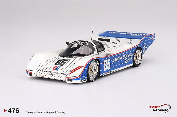 Porsche 962 Bayside Disposal Racing 1987 IMSA Laguna Seca 300 Km Winner 1:18 TopSpeed