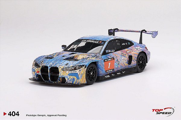 BMW M4 GT3 ST Racing 2022 12 Horas Mugello Winner 1:18 TopSpeed