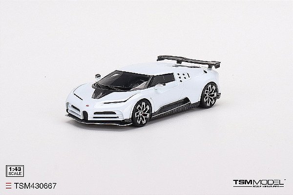 Bugatti Centodieci 1:43 TSM Model Branco