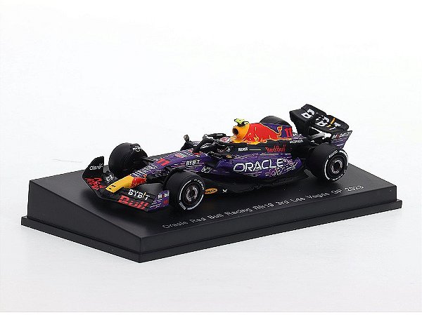 Fórmula 1 Oracle Red Bull Racing RB19 GP Las Vegas Sergio Perez 2023 1:64 Spark
